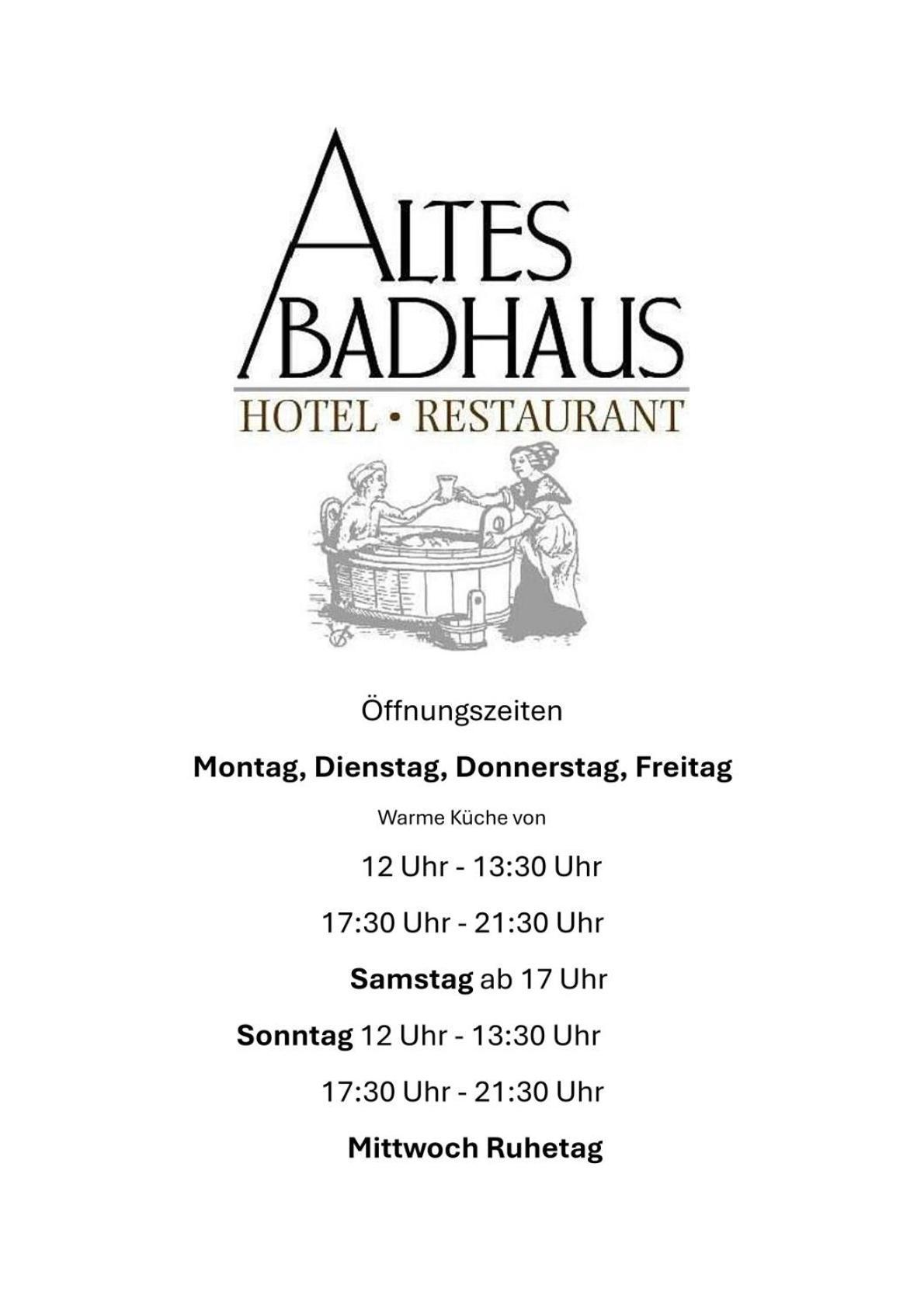 Hotel Restaurant Altes Badhaus Eberbach  Exterior foto