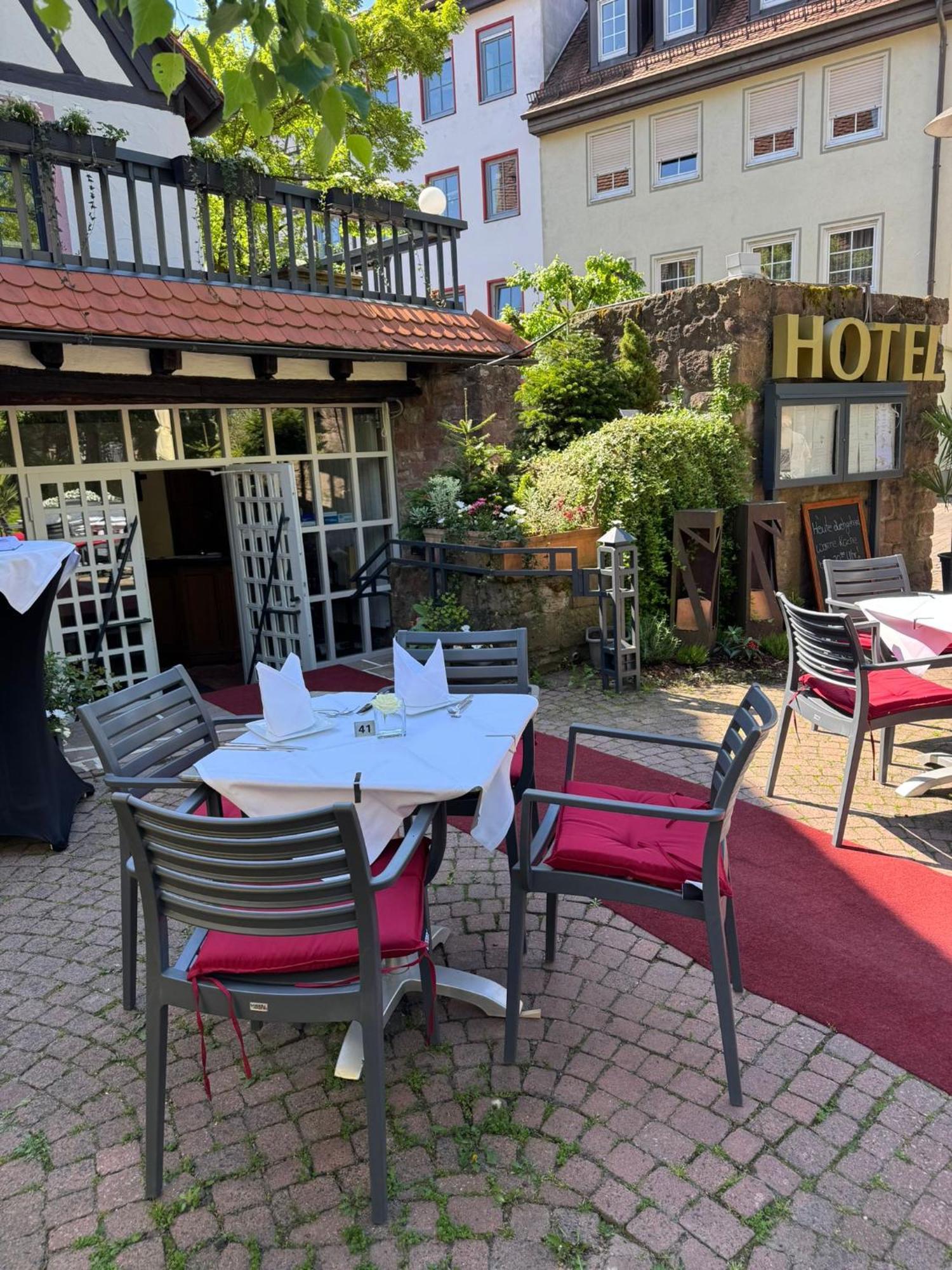 Hotel Restaurant Altes Badhaus Eberbach  Exterior foto