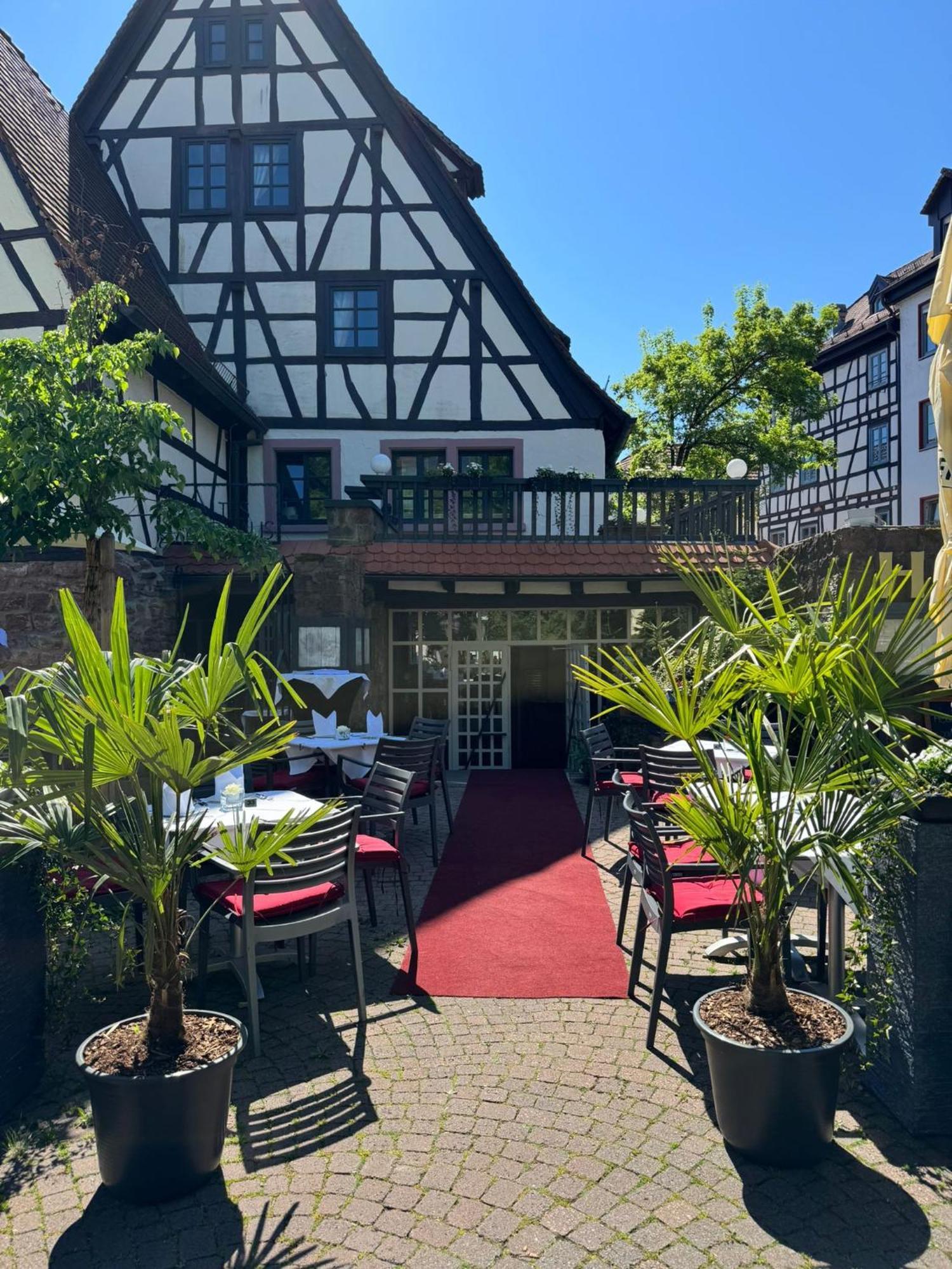 Hotel Restaurant Altes Badhaus Eberbach  Exterior foto
