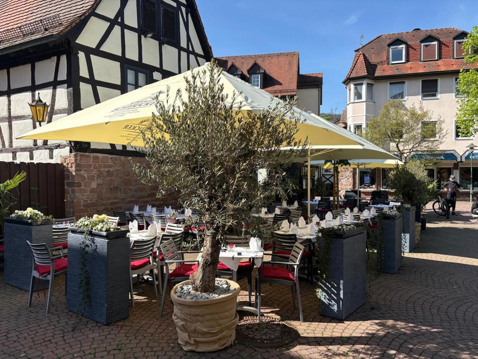 Hotel Restaurant Altes Badhaus Eberbach  Exterior foto