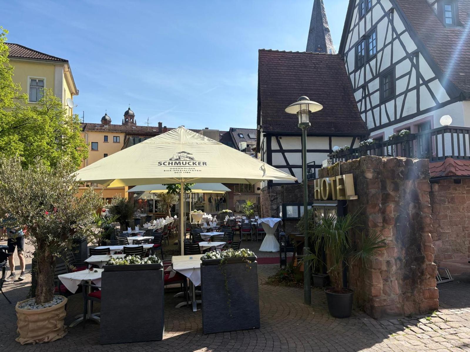 Hotel Restaurant Altes Badhaus Eberbach  Exterior foto